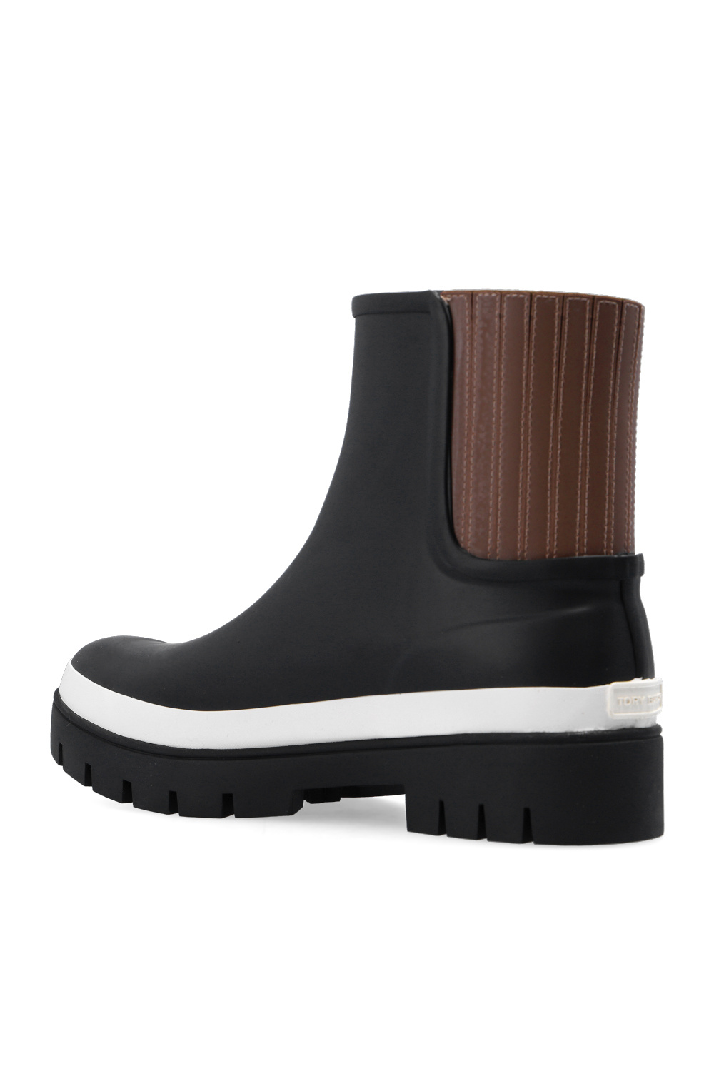 Tory burch black rain on sale boots